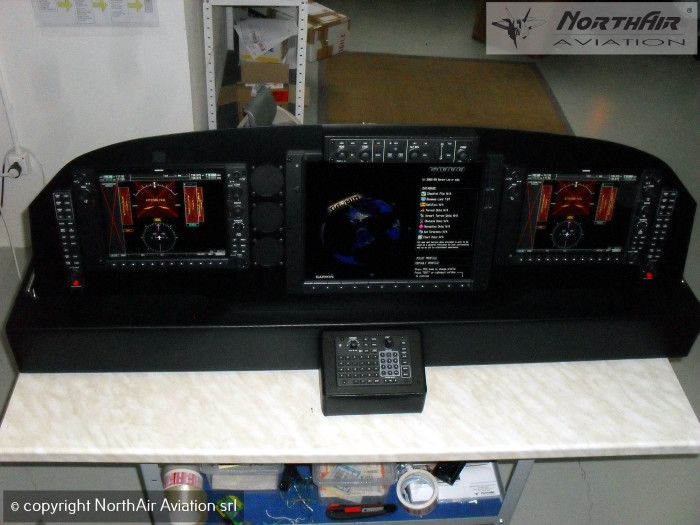 Garmin G1000 demo panel