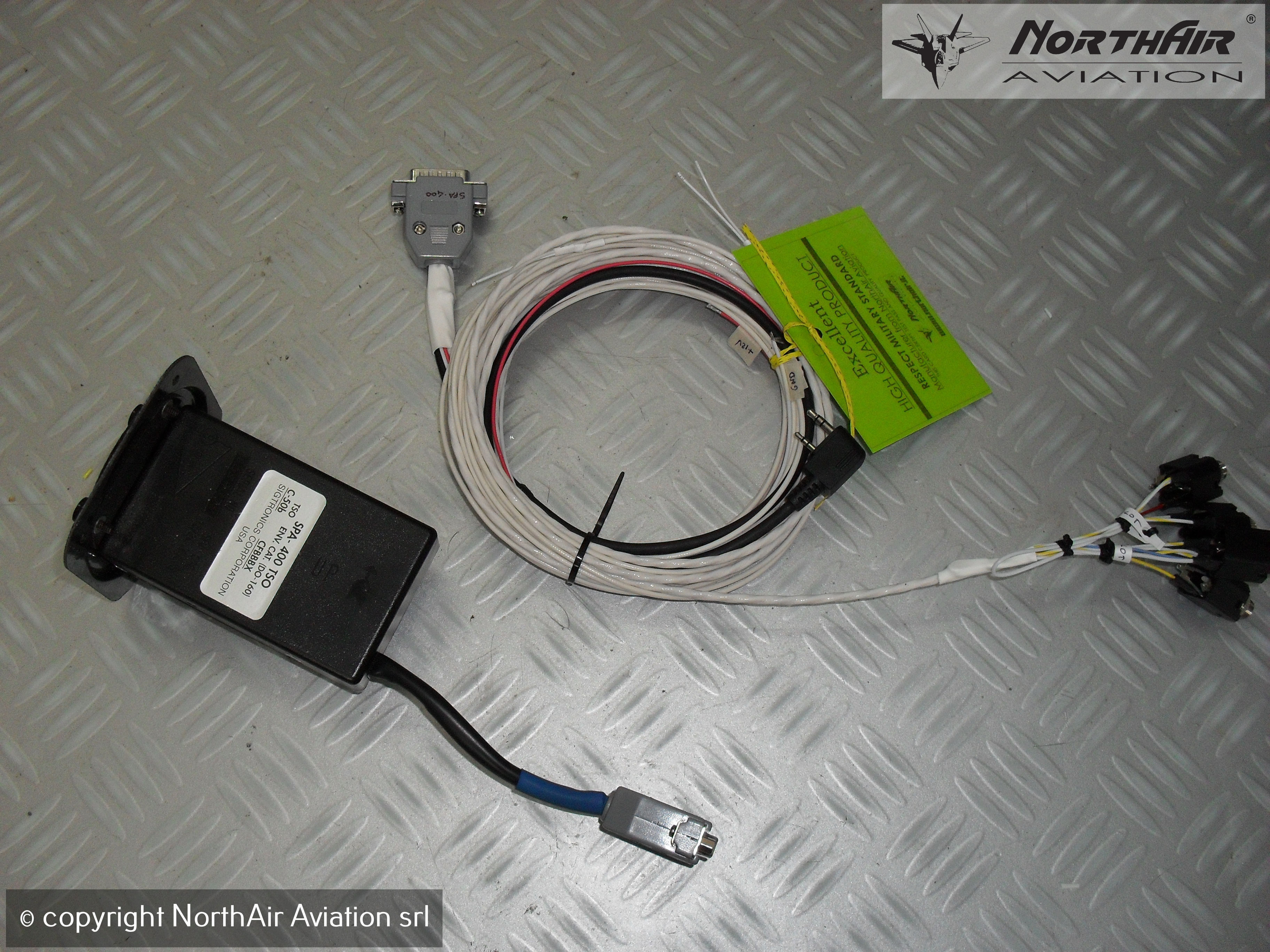 Cablaggio Intercom SPA400 Sigtronics